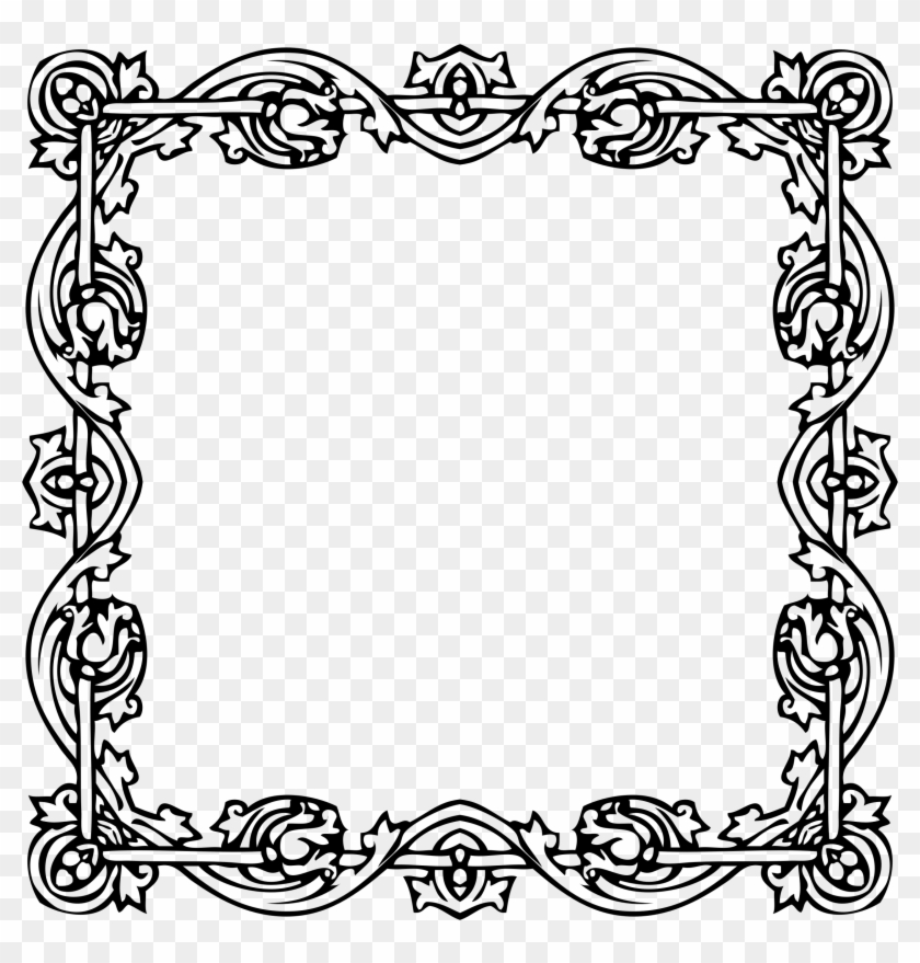 15 Victorian Border Frame Png For Free On Mbtskoudsalg - Victorian Frame Clip Art Transparent Png