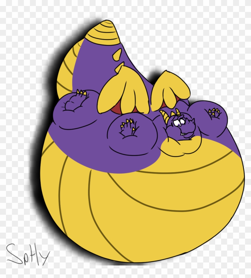 Flying Dragons - Spyro The Dragon Inflation Clipart