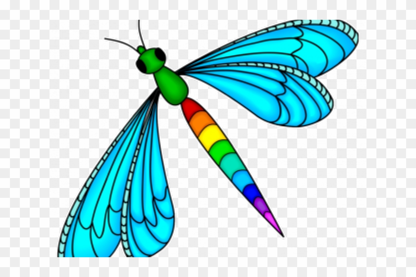 Dragonfly Clipart Flying Dragon - Насекомые Раскраски - Png Download #1485609