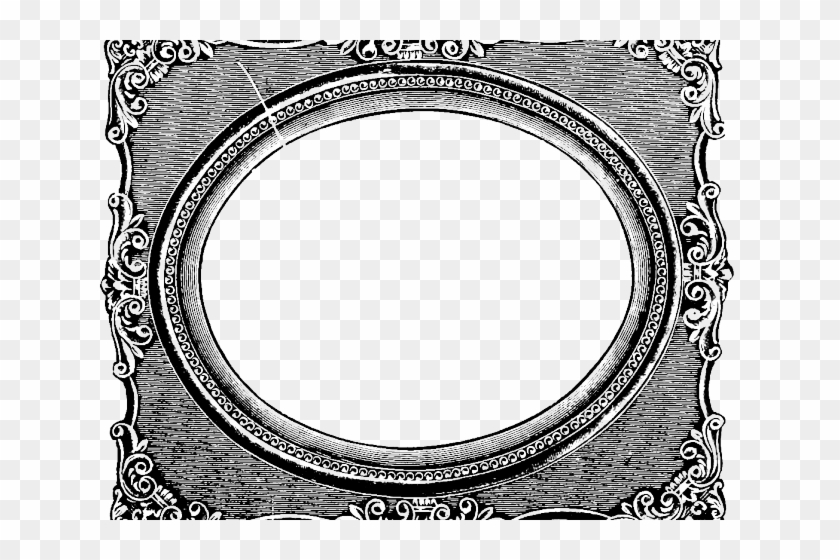 Victorian Frame Cliparts - Transparent Victorian Frame - Png Download #1485632