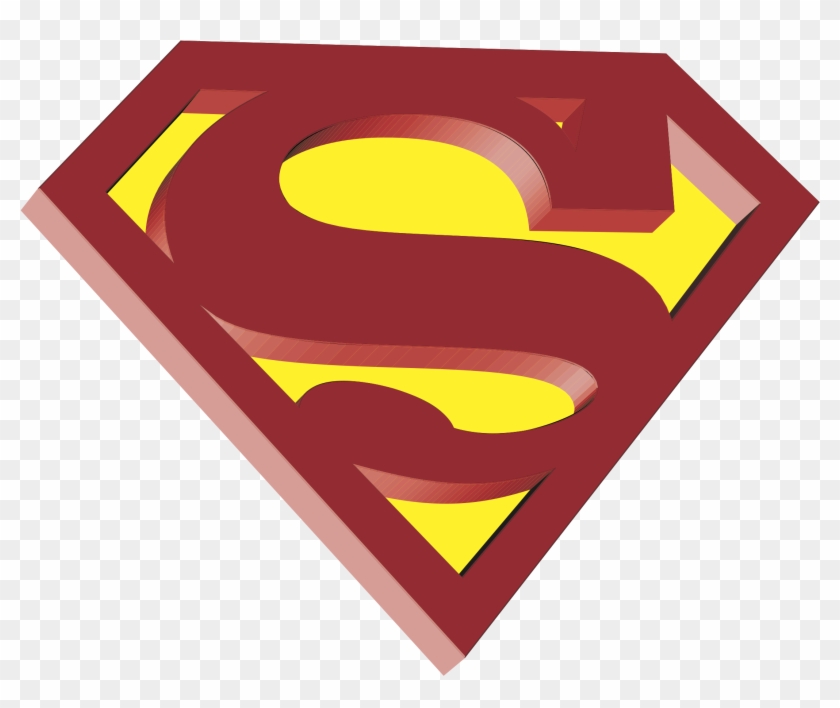 Superman Logo Png Transparent - Logo Superman Clipart