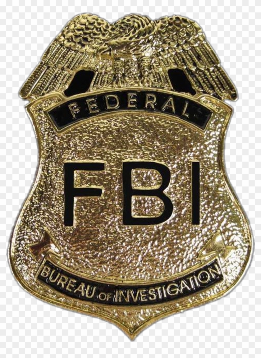 #badge #fbi - Badge Clipart