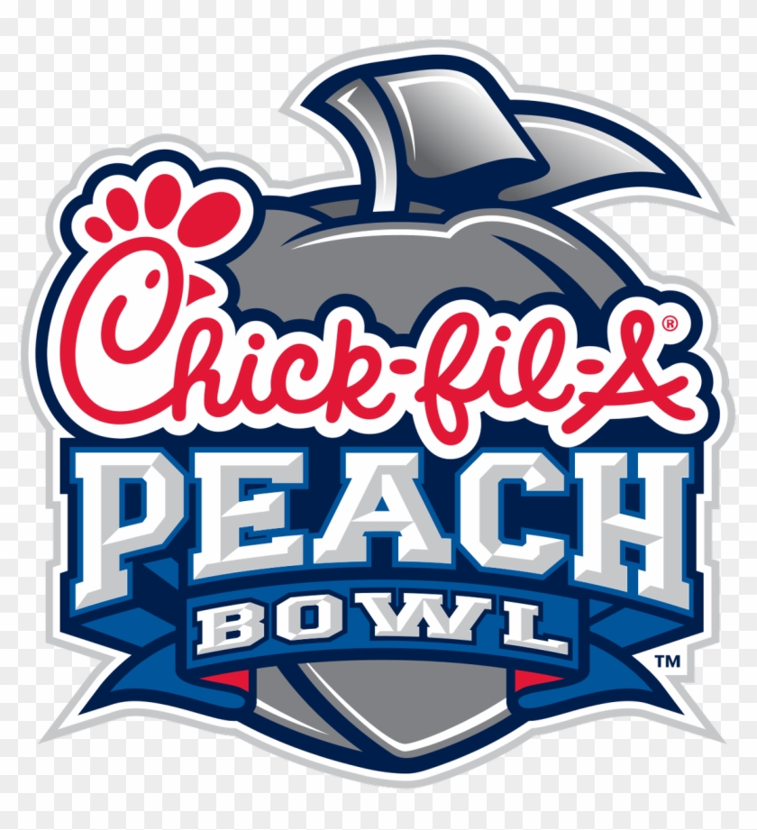 13 Aug - Chick Fil A Peach Bowl Logo Clipart #1486068