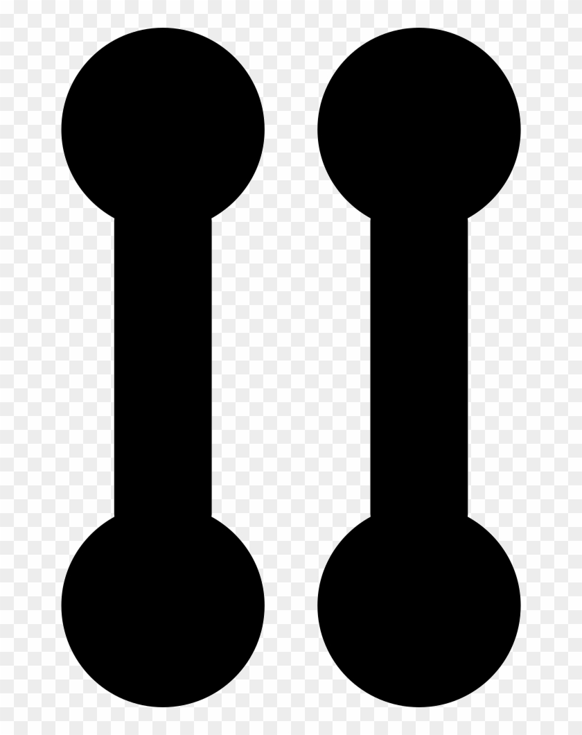 Dumbbells Couple Silhouette Comments Clipart