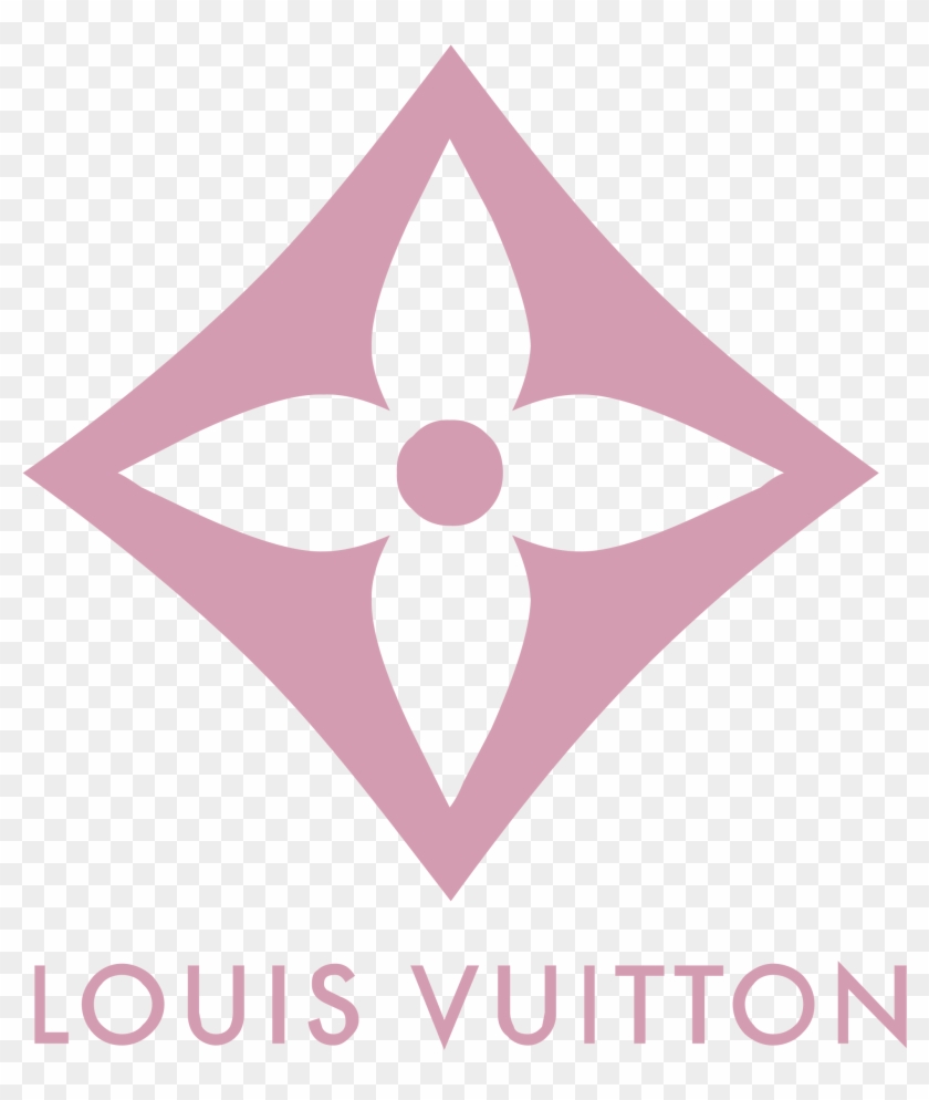 Louis Vuitton Logo Png Transparent - Louis Vuitton Flower Logo Clipart #1486532