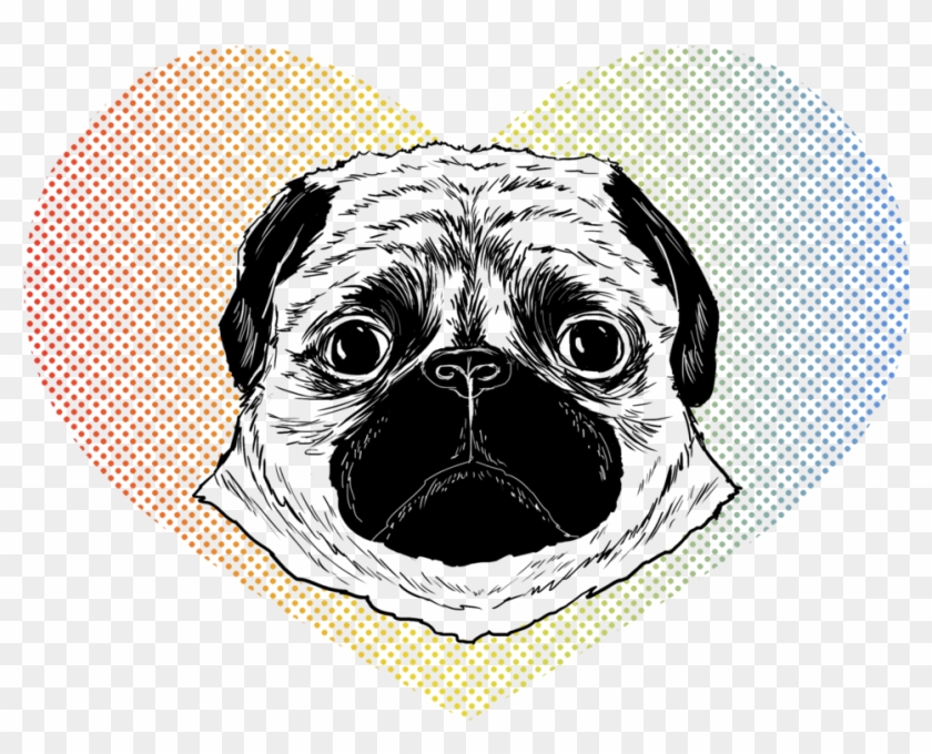 Patrycjaruman Pugface - Pug Clipart #1486613