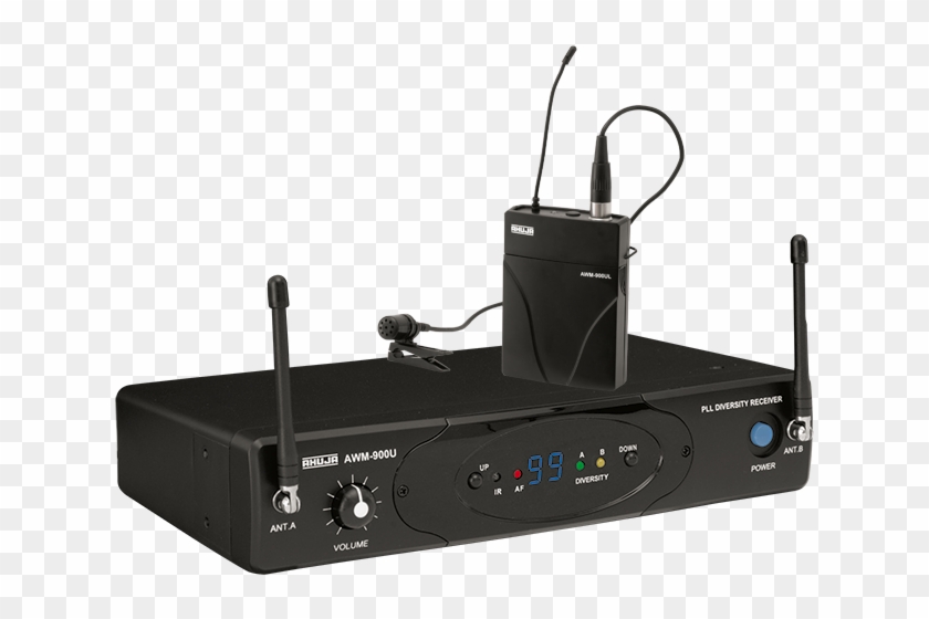 Pa Uhf Wireless Microphone - Ahuja Awm 900uh Clipart #1486781