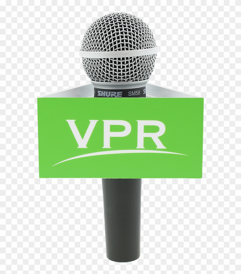 Vermont Public Radio Triangle Mic Flag - Svp Clipart