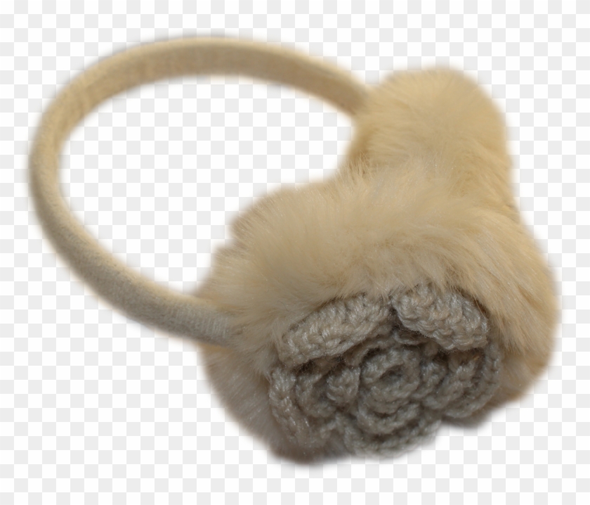 Ear Muffs In Cream - Cat Clipart
