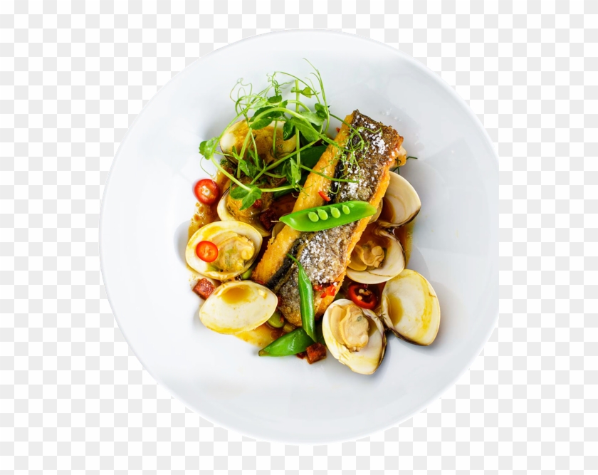 Inspired Cuisine - Food Plate Png Top View Clipart
