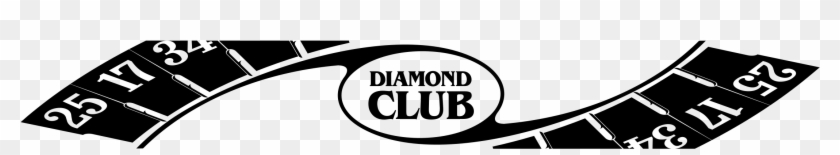Diamond Club Logo Png Transparent - Calligraphy Clipart