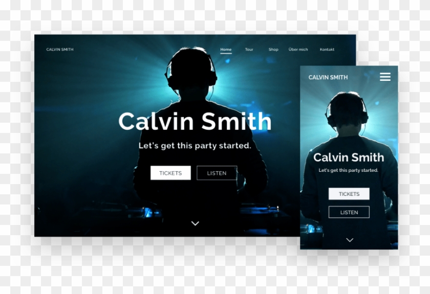 Music Website With Jimdo - Website Music Clipart