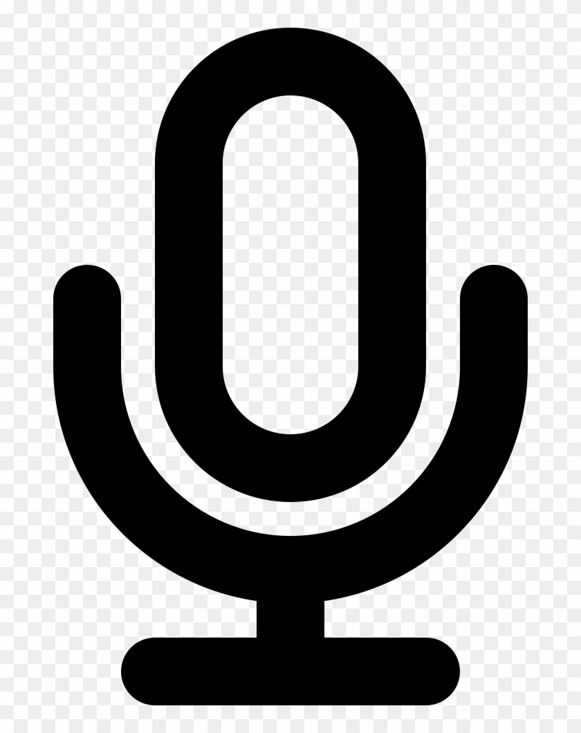 Radio Microphone Comments - Microfono Radio Icono Clipart #1487511