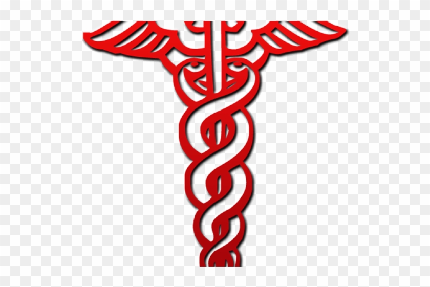 Doctor Symbol Clipart Medical Thing - Medical Logo Snake Red Png Transparent Png #1487644