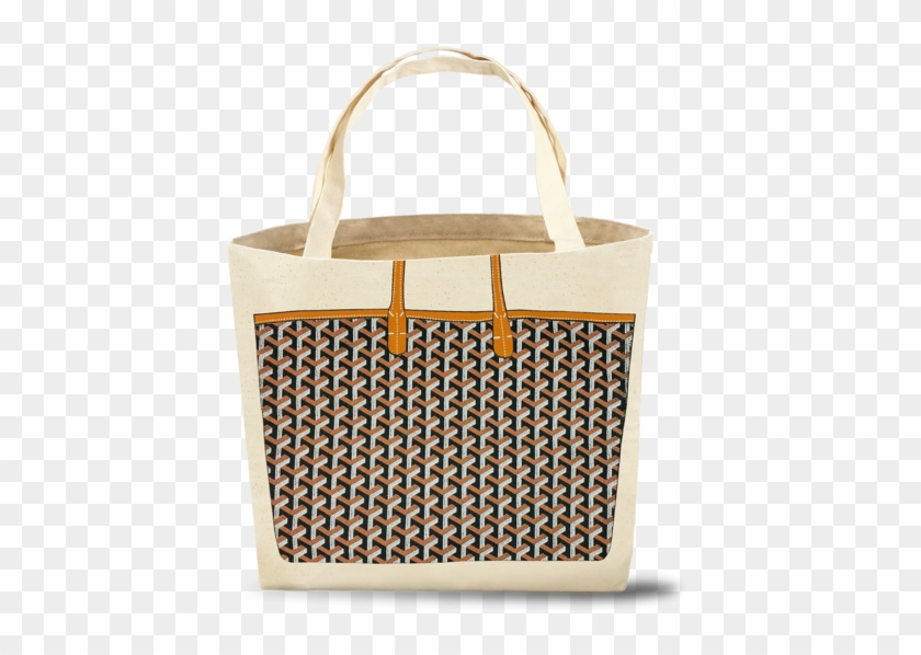 Does Louis Vuitton Lack A Sense Of Humour The Parody - Canvas Tote With Goyard Print Clipart