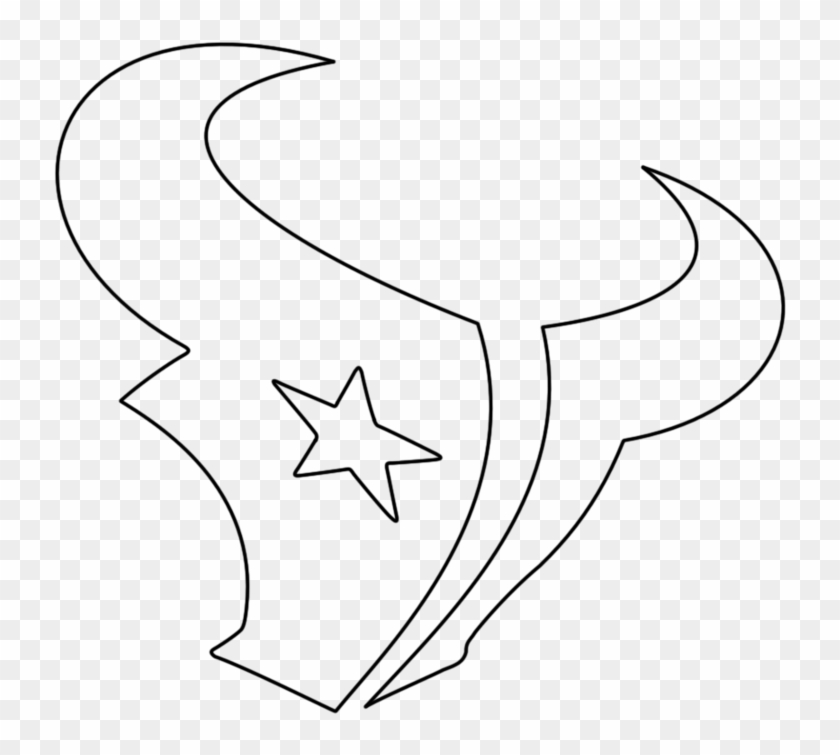 Houston Texans Clipart Logo - Drawing - Png Download #1487975