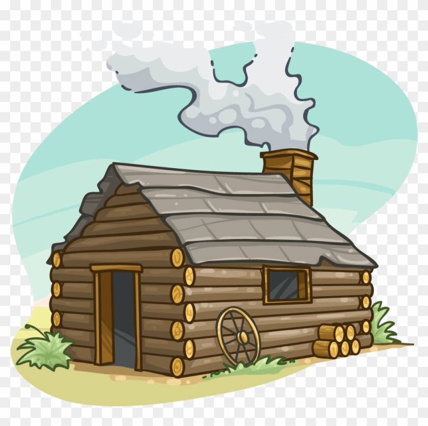 Log Cabin Clipart