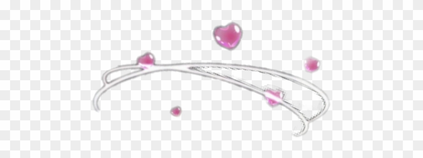 Hearts Headband Pink Pinky Kawaii Cutenessoverloadstick - Body Jewelry Clipart