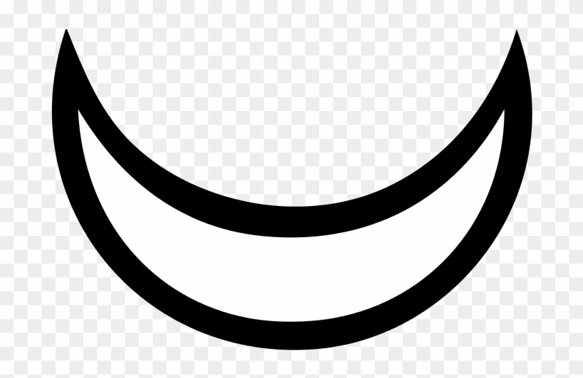 File - White Moon - Svg - Moon Png Black And White Clipart