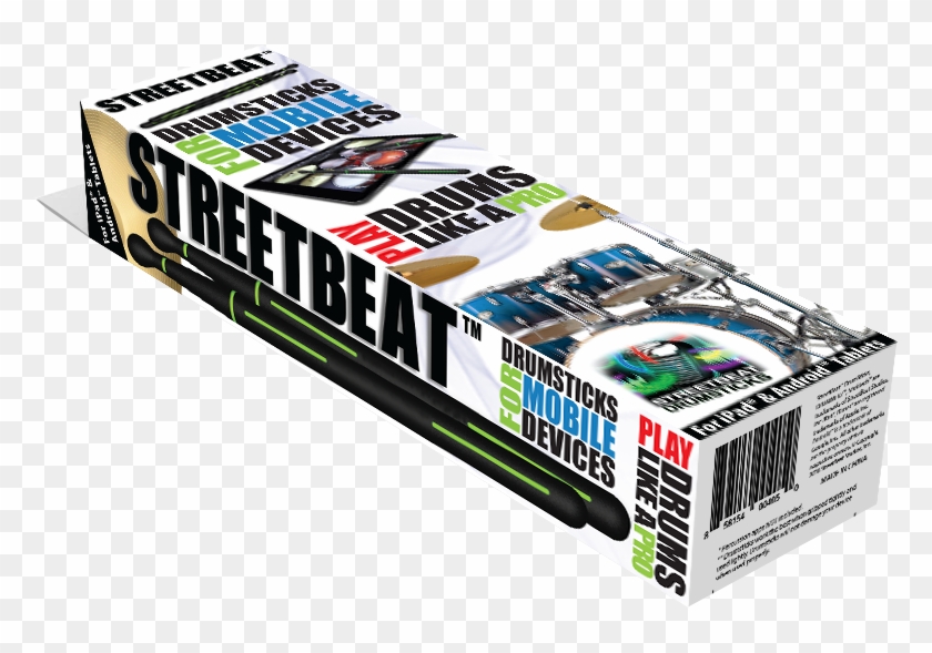 Streetbeat™ Drumsticks V2 - Monorail Clipart