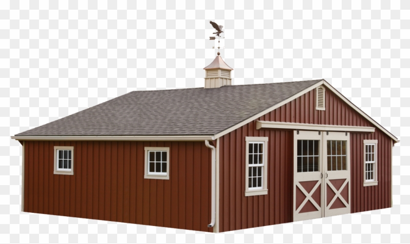 Cabin Clipart Transparent Background - Barn Transparent Png