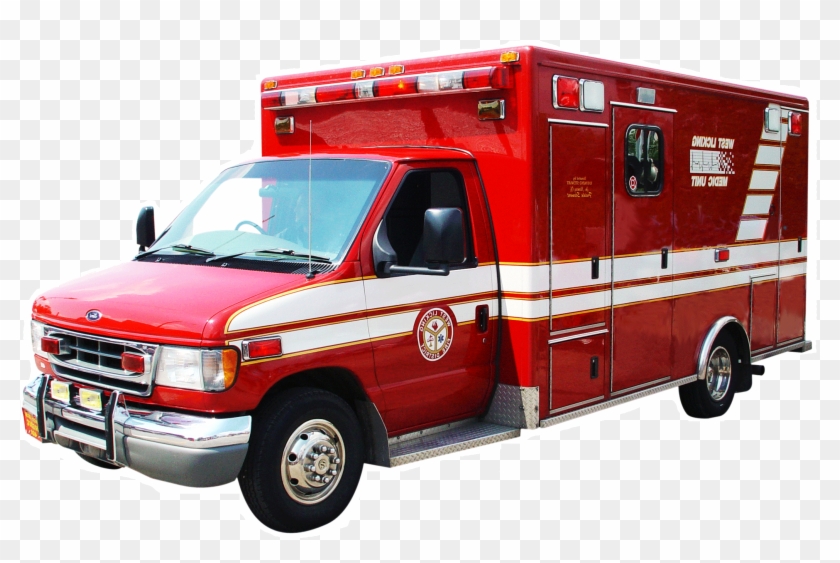 Fire Truck Clipart Emergency Vehicle - Jamaican Ambulance - Png Download #1489054