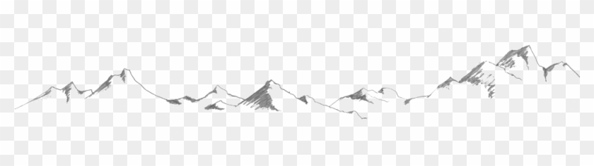 Mountain Outline Png Clipart