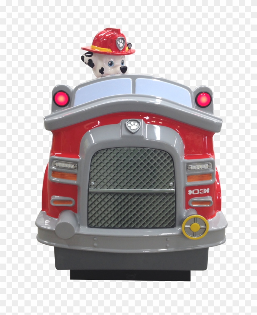 Paw Patrol Kiddie Ride - Paw Patrol Marshall Fire Truck Ride Clipart