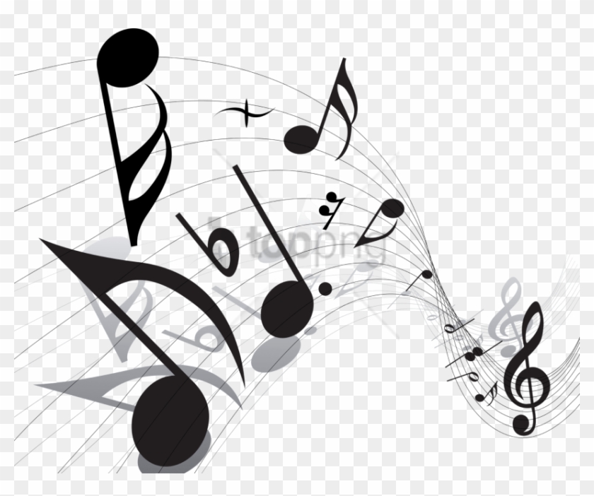 Free Png Color Music Notes Png Png Image With Transparent - Transparent Background Music Notes Png Clipart #1489788
