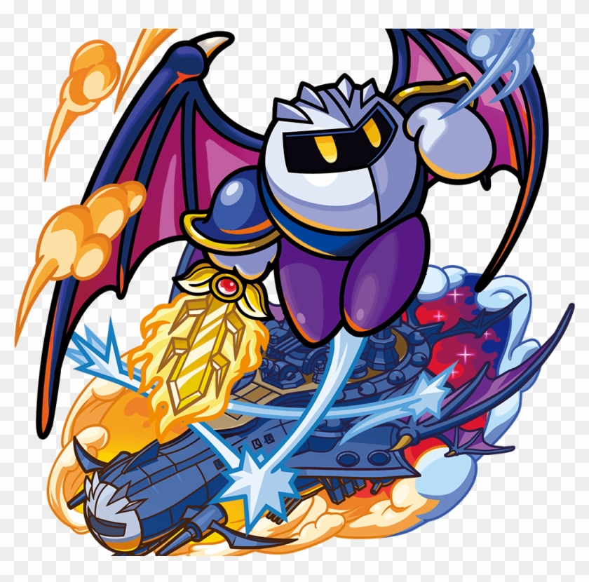 Kirby Clipart Meta Knight - Meta Knight Official Art - Png Download #1490340