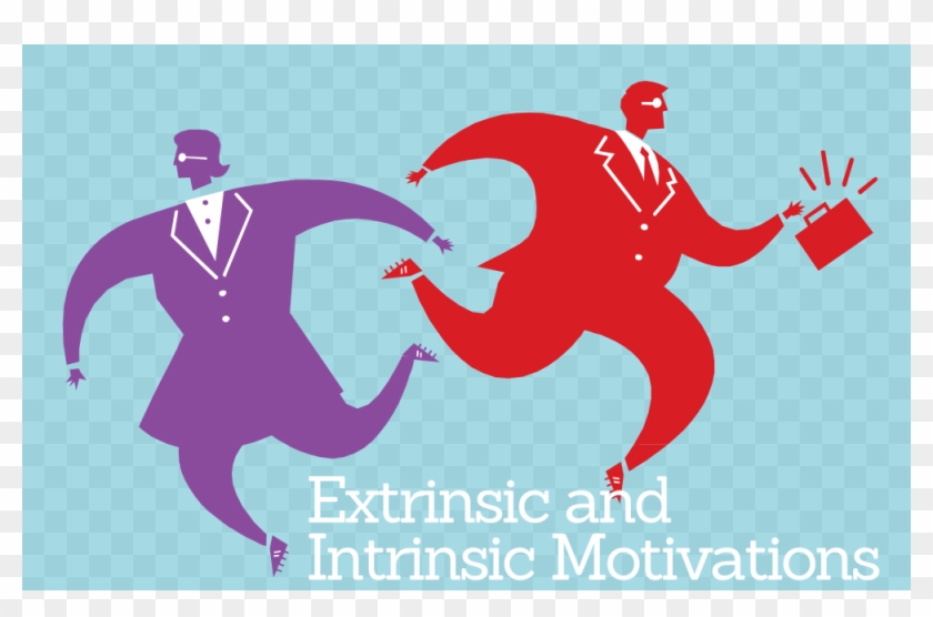Extrinsic Motivation - Intrinsic And Extrinsic Job Motivation Clipart #1490401