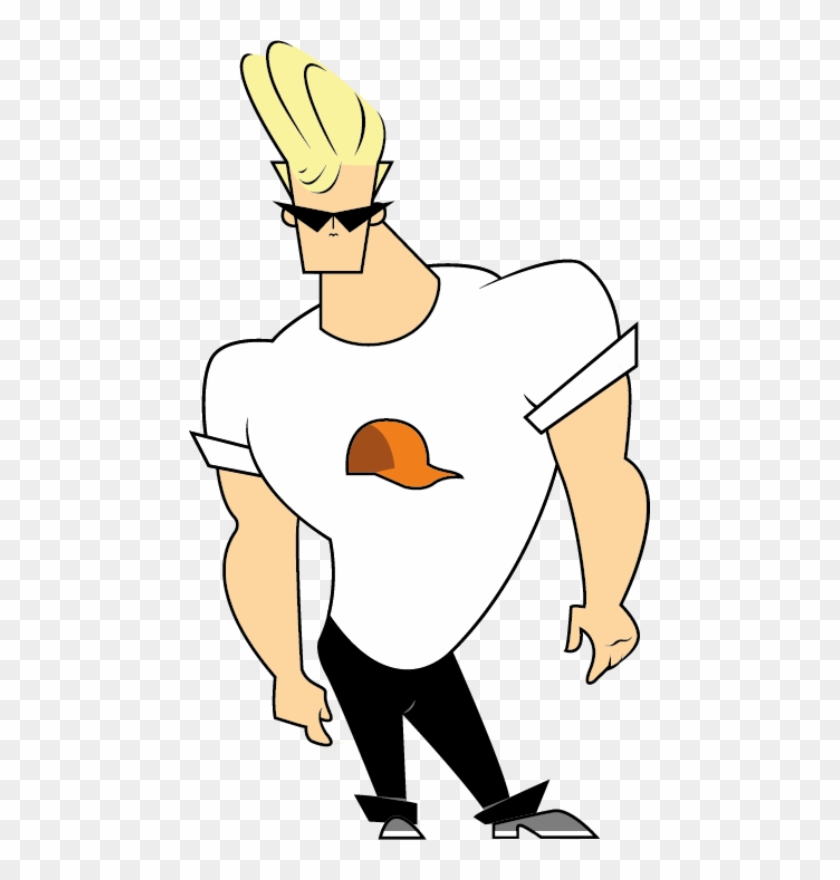 Johnny Bravo Looking Smart-ube423 - Johnny Bravo En Png Clipart