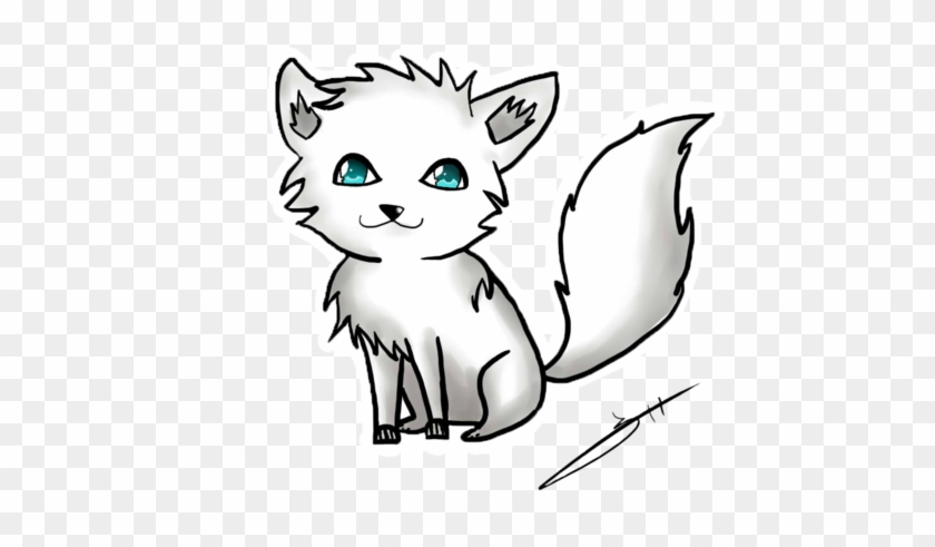 Cute Cats Anime - Anime Cat Black And White Png Clipart #1490800