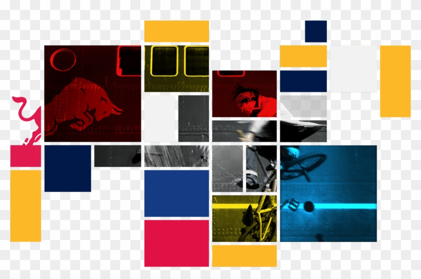 Ratio Needed To Present Red Bull's Content In A Way - Graphic Design Clipart