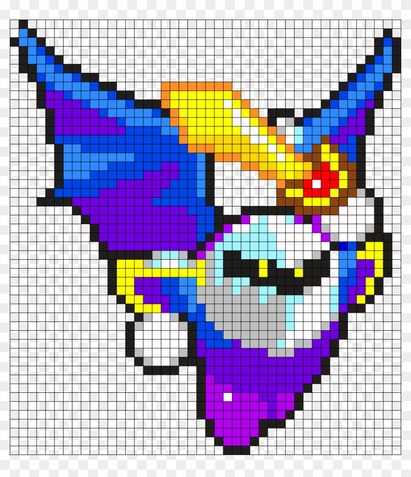 Meta Knight Perler Bead Pattern / Bead Sprite - Meta Knight Perler Beads Clipart #1490806