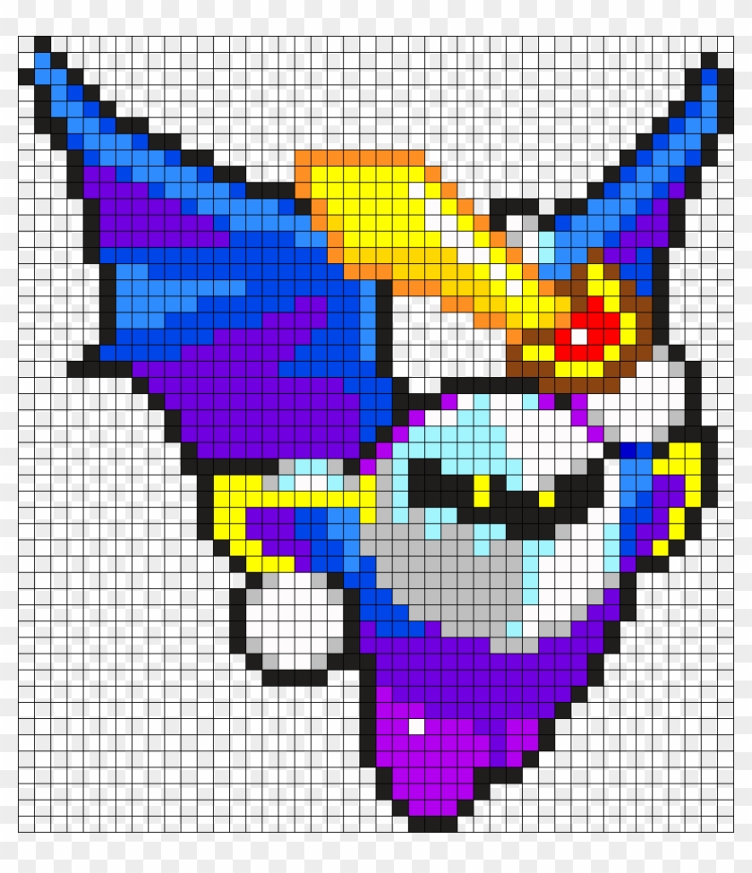 Meta Knight Perler Bead Pattern / Bead Sprite - Meta Knight Perler Beads Clipart