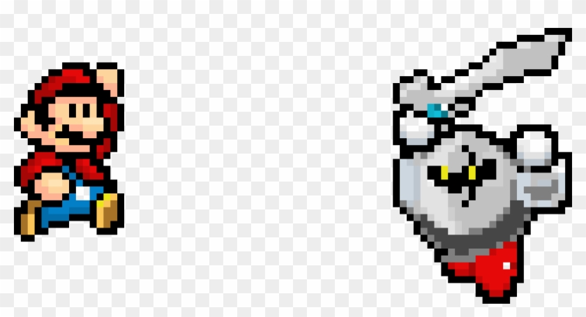 Mario Vs Dark Meta Knight - Dark Meta Knight Pixel Clipart