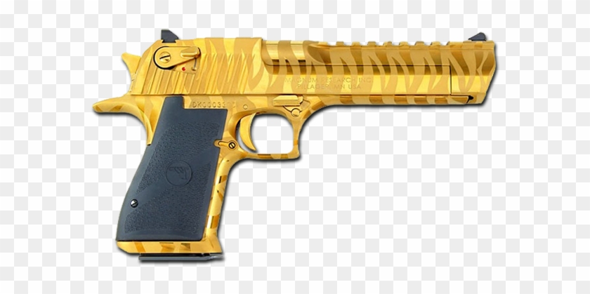Magnum Research Desert Eagle Mark Xix - Gold 357 Desert Eagle Clipart