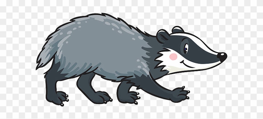 Badger Clipart - Png Download