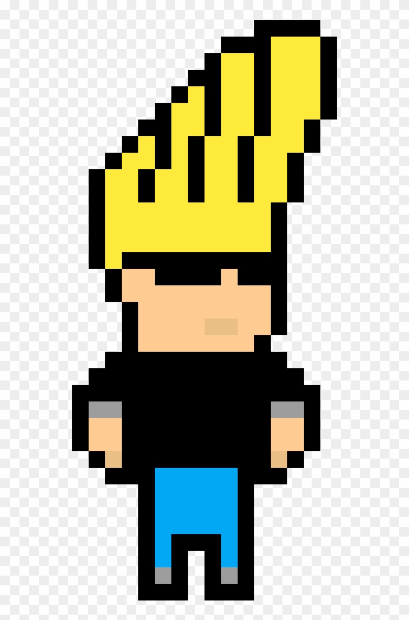 Johnny Bravo - Mother 3 Lucas Sprite Gif Clipart #1491232