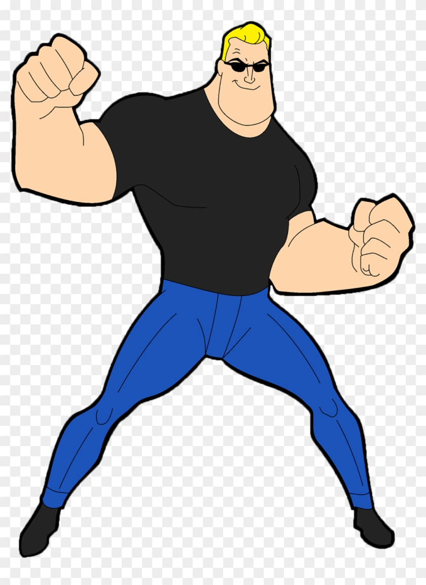 Its Johnny Bravo, Mr - Johnny Bravo Mr Incredible Clipart