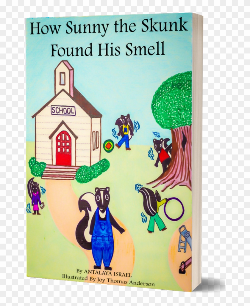 How Sunny The Skunk Found His Smell By Antalaya Israel - Cartoon Clipart #1491331