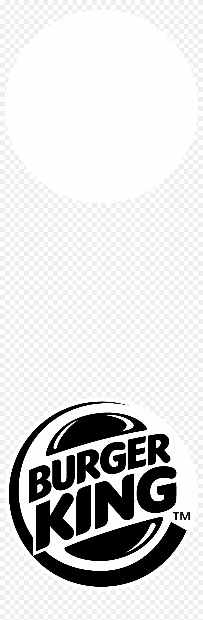Burger King Logo3 Logo Black And White - Burger King Clipart