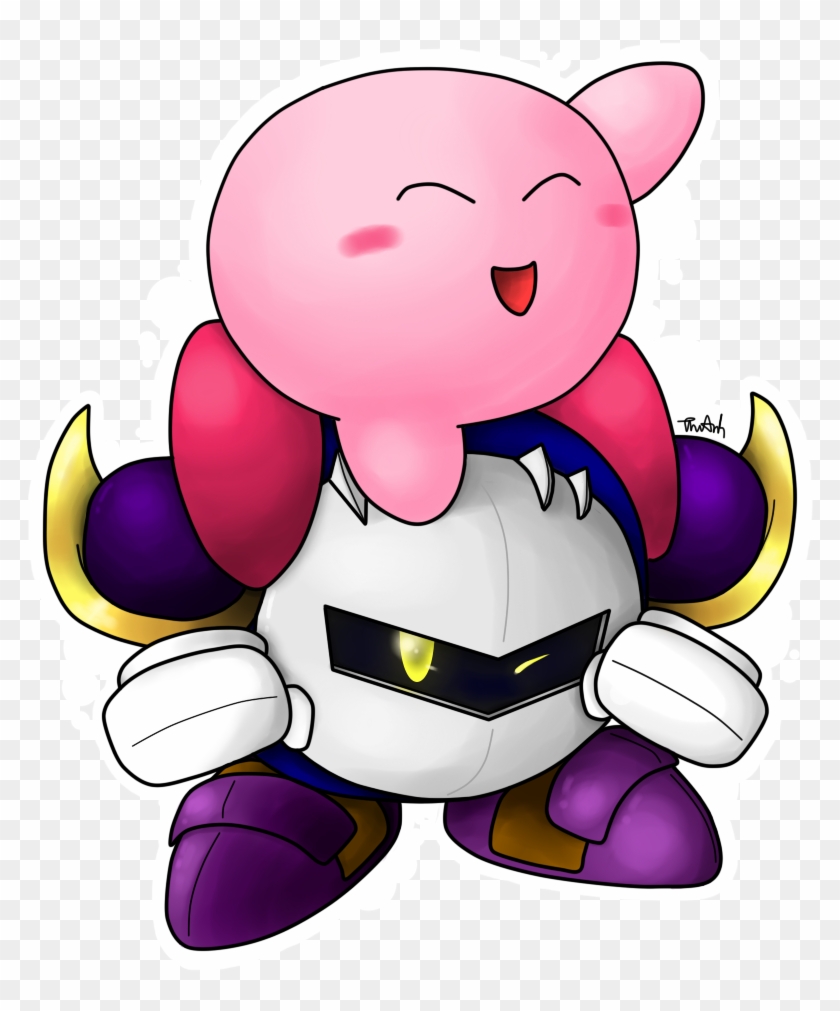 #bosses #enemies #kingdedede #kirby #metaknight #waddledee - Kirby And Meta Knight Png Clipart #1491671