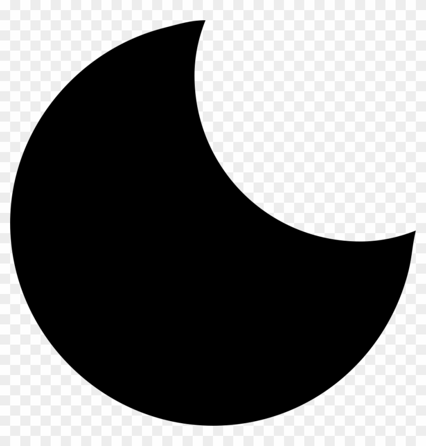 Crescent Moon Phase Symbol Of Weather Comments - Crescent Clipart