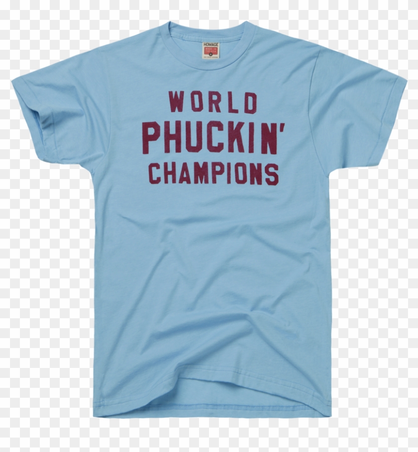 Homage Philadelphia Phillies World Phuckin' Champions - Active Shirt Clipart #1492775