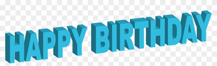 8000 X 2132 13 - 3d Happy Birthday Png Clipart