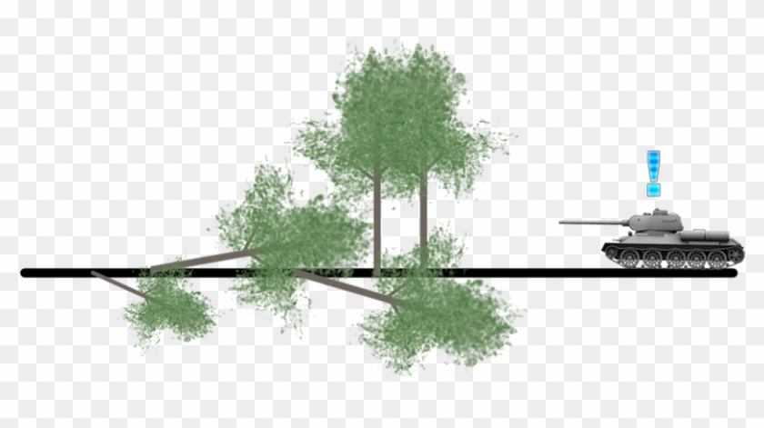 Tactics Knockdowntrees - Grass Clipart