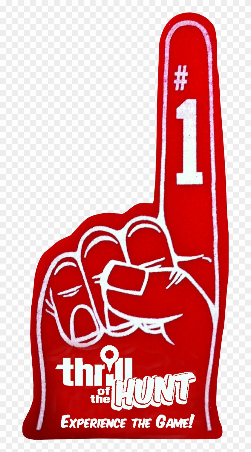 Png Foam Finger Transparent Foam Finger - #1 Foam Finger Clipart