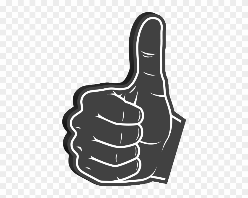 Foam Hands Emoji Sticker Pack Messages Sticker-2 - Foam Hands Png Clipart #1493405